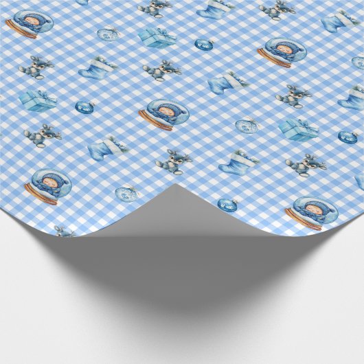 Baby's First Christmas Magic! Geschenkpapier (Ecke)