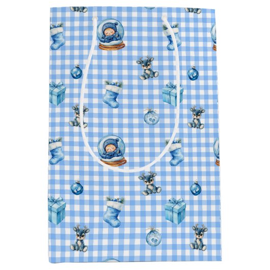 Baby's First Christmas Magic! Mittlere Geschenktüte (Vorderseite)