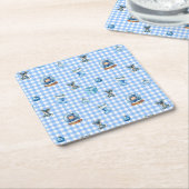 Baby's First Christmas Magic! Rechteckiger Pappuntersetzer (angewinkelt)