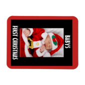 Babys First Christmas Magnet (Horizontal)