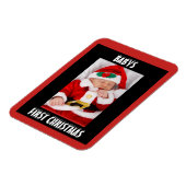 Babys First Christmas Magnet (Linke Seite)