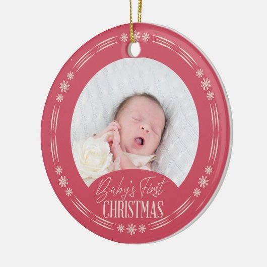 Baby's First Christmas Ornament Design (Links)