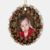 "Baby's First Christmas"-Ornament Keramikornament (Links)