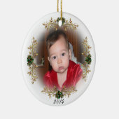 "Baby's First Christmas" Ornament liebevoll (Rechts)