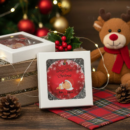 Baby's First Christmas , passen Sie den Namen des  Keramik Ornament