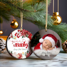 Baby's First Christmas Personalisiert