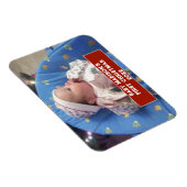 Baby's First Christmas Personalisiert Magnet (Rechte Seite)