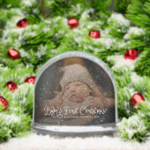 Babys First Christmas Photo Schneekugeln (Weihnachten)