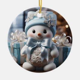 Baby's First Christmas Snowman Ornament