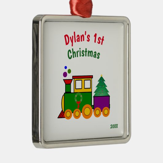 Baby's First Christmas Train Ornament (Rechts)
