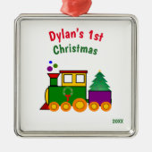 Baby's First Christmas Train Ornament (Vorne)