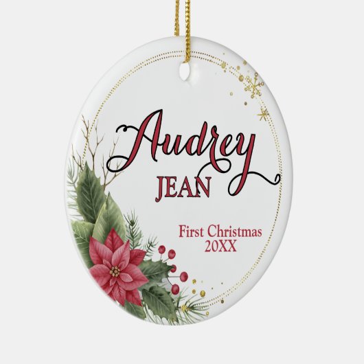 Baby's First Christmas Tree Ornament (Rechts)