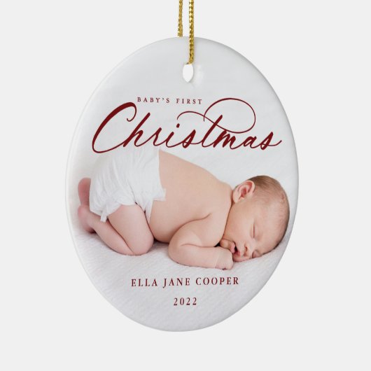 Baby's First Christmas Tree Ornament (Rechts)