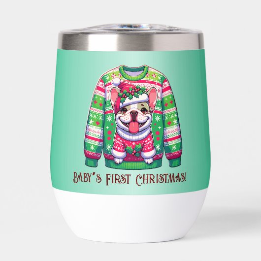 Baby's First Christmas Ugly Sweater (Vorderseite)