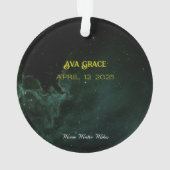 Baby's First Christmas Wish Ornament (Rückseite)