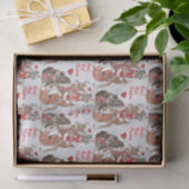 Baby's First Christmas Woodland Animals Deer Bunny Seidenpapier (Geschenk)