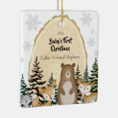 Baby's First Christmas Woodland Animals Ornament (Rechts)