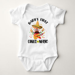 Baby's First Cinco de Mayo Baby Strampler