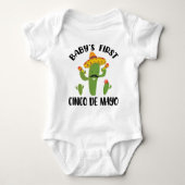 Baby's First Cinco de Mayo Baby Strampler (Vorderseite)
