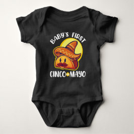 Baby's First Cinco de Mayo Baby Strampler