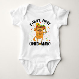 Baby's First Cinco de Mayo Baby Strampler
