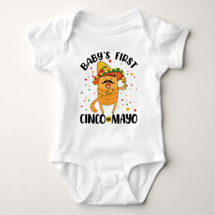 Baby's First Cinco de Mayo Baby Strampler