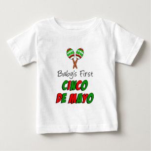 Baby's First Cinco De Mayo Baby T-shirt