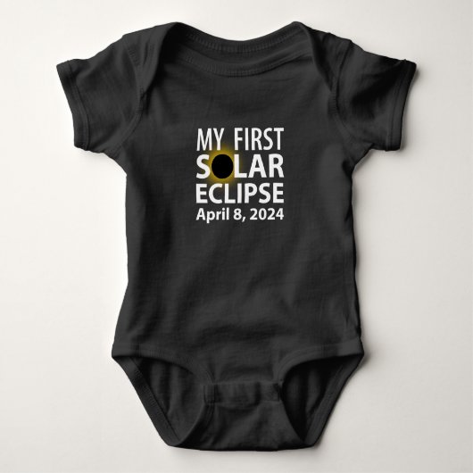 Baby's First Eclipse Baby Strampler (Vorderseite)