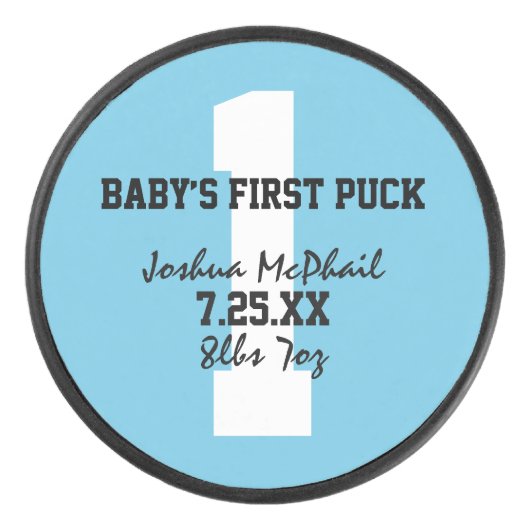 Baby's First Eishockey Puck (Vorderseite)