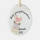 Baby's First Global Pandemic Llama 2020 Keramik Ornament (Rechts)