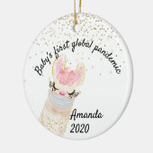 Baby's First Global Pandemic Llama 2020 Keramik Ornament (Links)