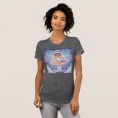 Baby's First Groove — Engel-DJ der Freude T-Shirt (Vorne ganz)