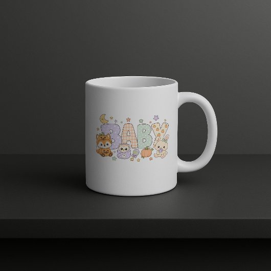 Baby's First Halloween Buchstabenblock  Kaffeetasse