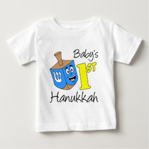 Baby's First Hanukkah Baby T-shirt