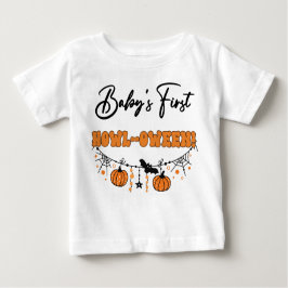 Baby's First Howl-ween! Baby T-shirt