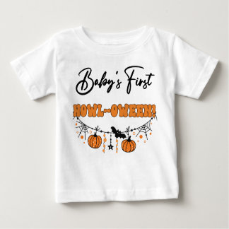 Baby's First Howl-ween! Baby T-shirt