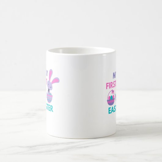 Babys First Oaster Funny Rabbit Kaffeetasse (Mittel)