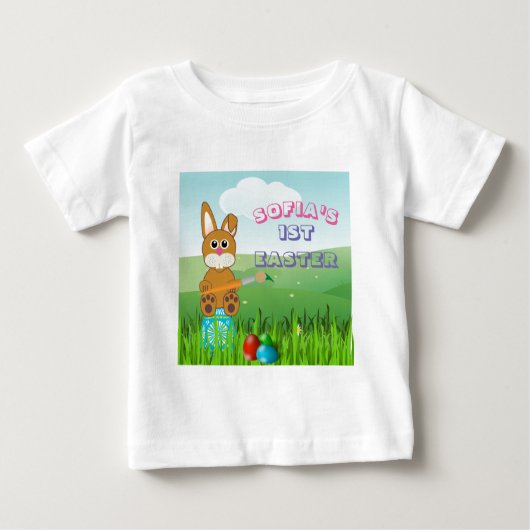 Baby's First Oaster l Painting Eggs T - Shirt (Vorderseite)