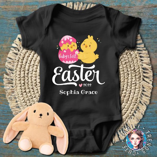 Baby's First Oaster Personalisiert Baby Bodysuit Baby Strampler