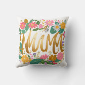 Baby's First Spooky Season Pumpkin Mama Kissen (Rückseite)