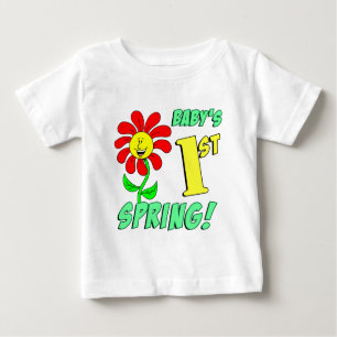 Baby's First Spring Baby T-shirt