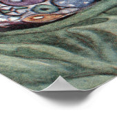 Baby's First Step von Anne Anderson Poster (Ecke)