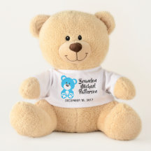 Baby's First Teddy Bear Blue