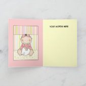 Baby's First Tooth card Karte (Innenseite)