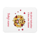 Baby's First valentine Magnet (Horizontal)