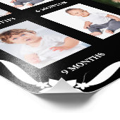 Baby's First Year Foto Unterschreiben im ersten Ja (Ecke)