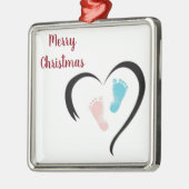 ***BABY'S FOOTPRINTS*** CHRISTMAS ORNAMENT (Links)