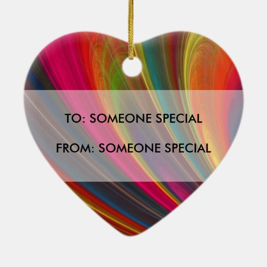 Babys Foto Geschenk Tag & Ornament (Hinten)