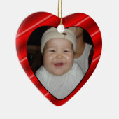 Baby's Foto Geschenkmarke & Keepake Ornament (Rechts)