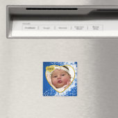Baby's Foto Keepake Weihnachten Magnet (In Situ (Geschirrspüler))